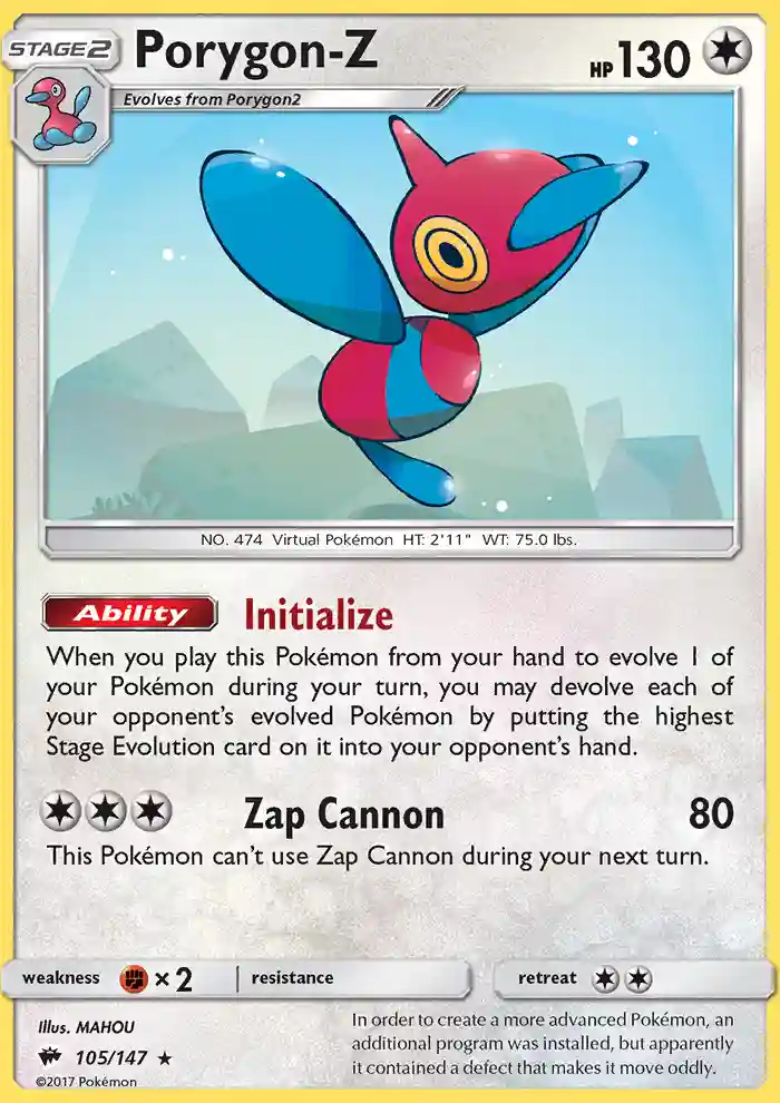 Porygon-Z-Reverse Foil