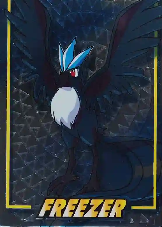 Freezer Embossed () 1999 Pokemon Japanese Meiji Promo