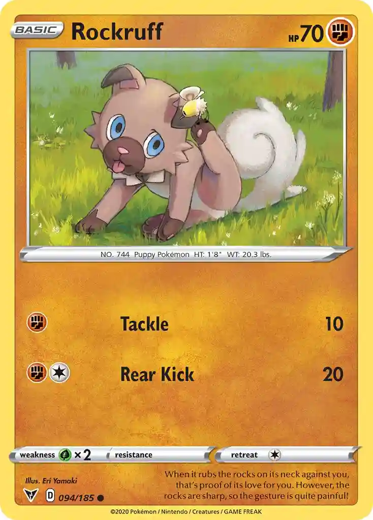 Rockruff-Reverse Foil