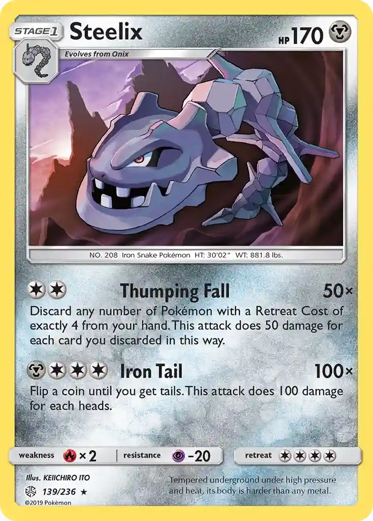 Steelix-Reverse Foil