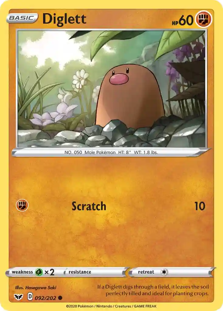 Diglett-Reverse Foil