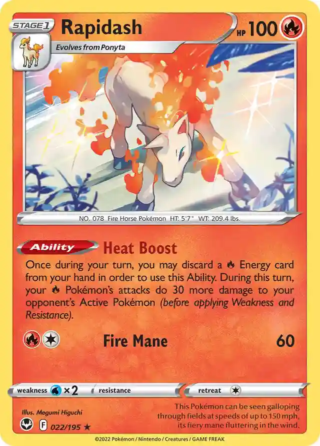 Rapidash-Reverse Foil