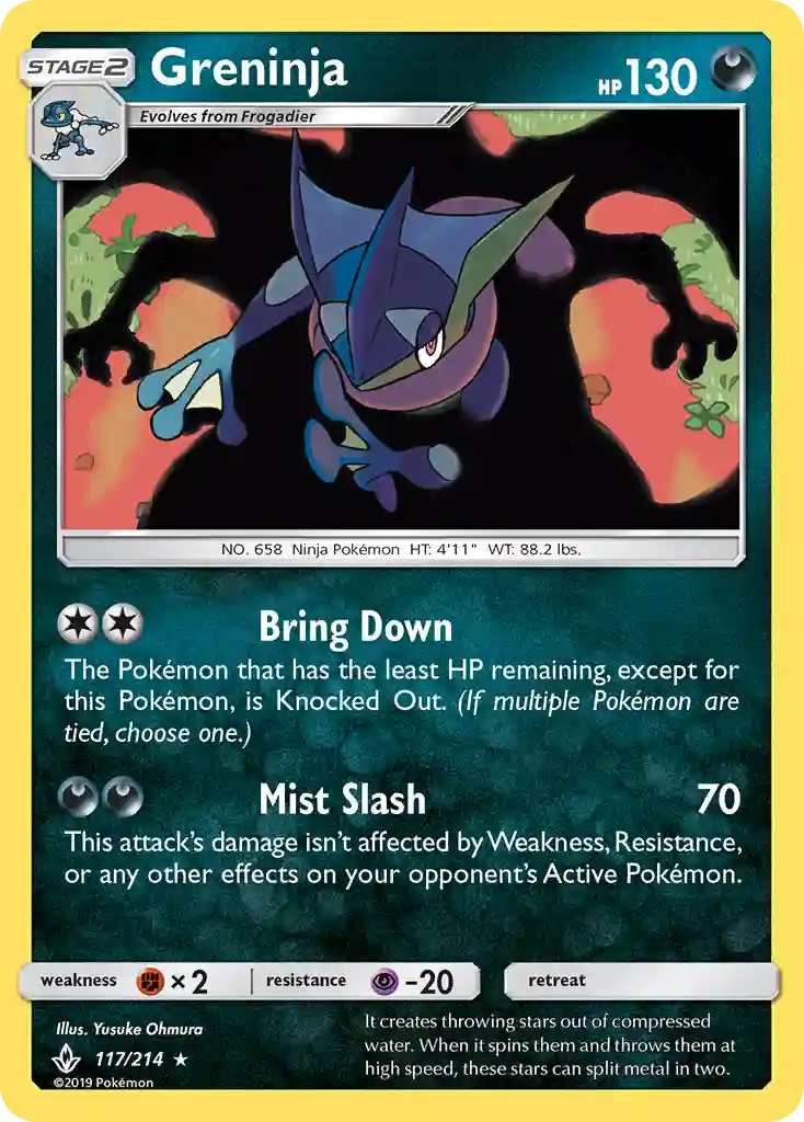 Greninja-Reverse Foil