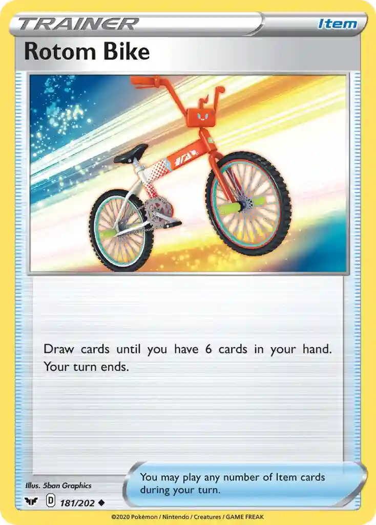 Rotom Bike-Reverse Foil