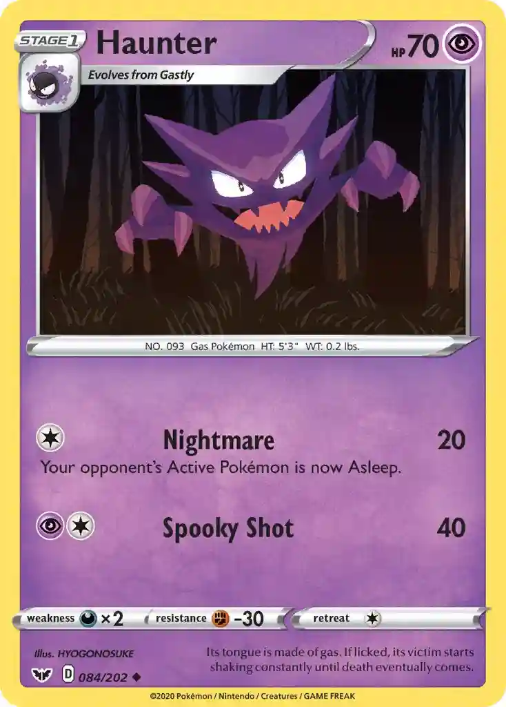 Haunter-Reverse Foil