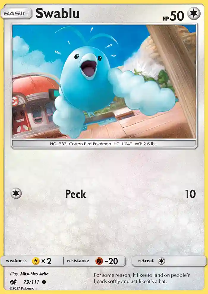 Swablu-Reverse Foil