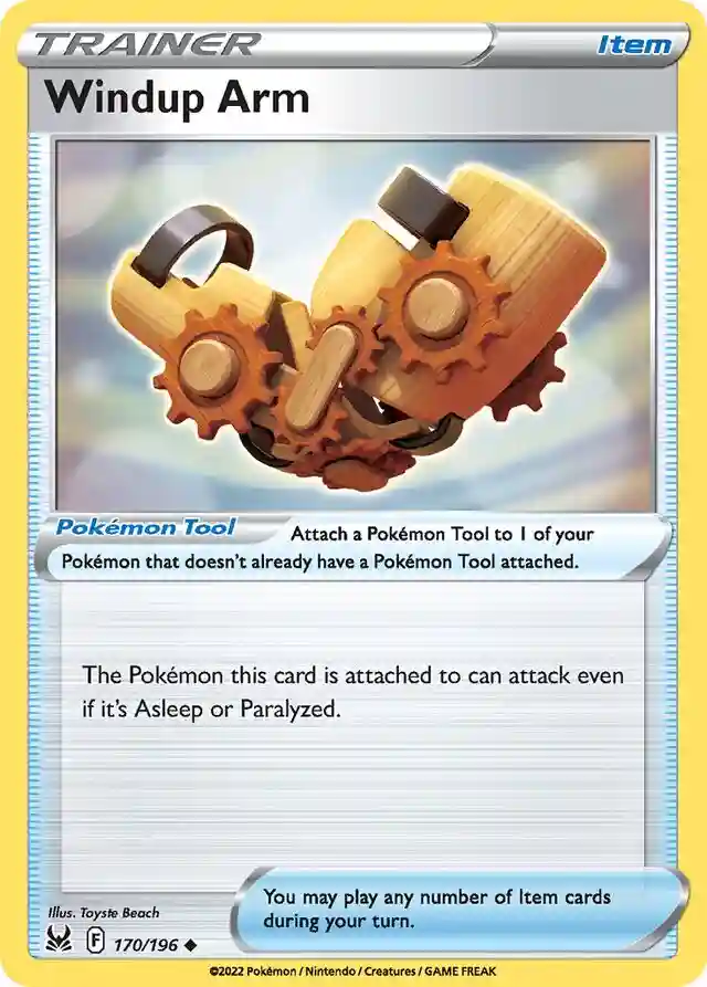 Windup Arm-Reverse Foil