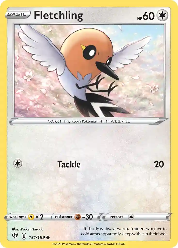 Fletchling-Reverse Foil