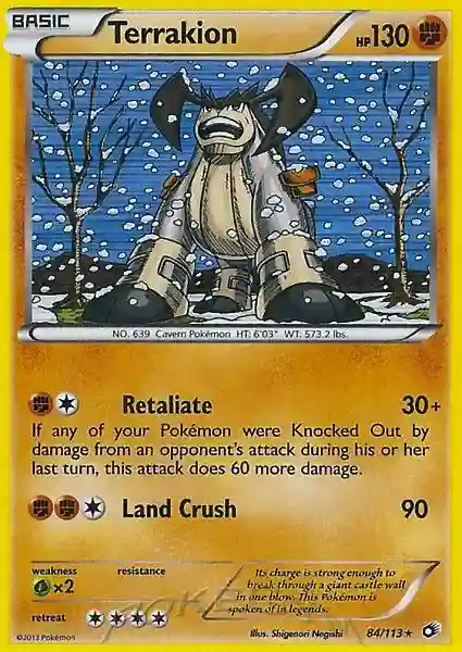 Terrakion-Holo