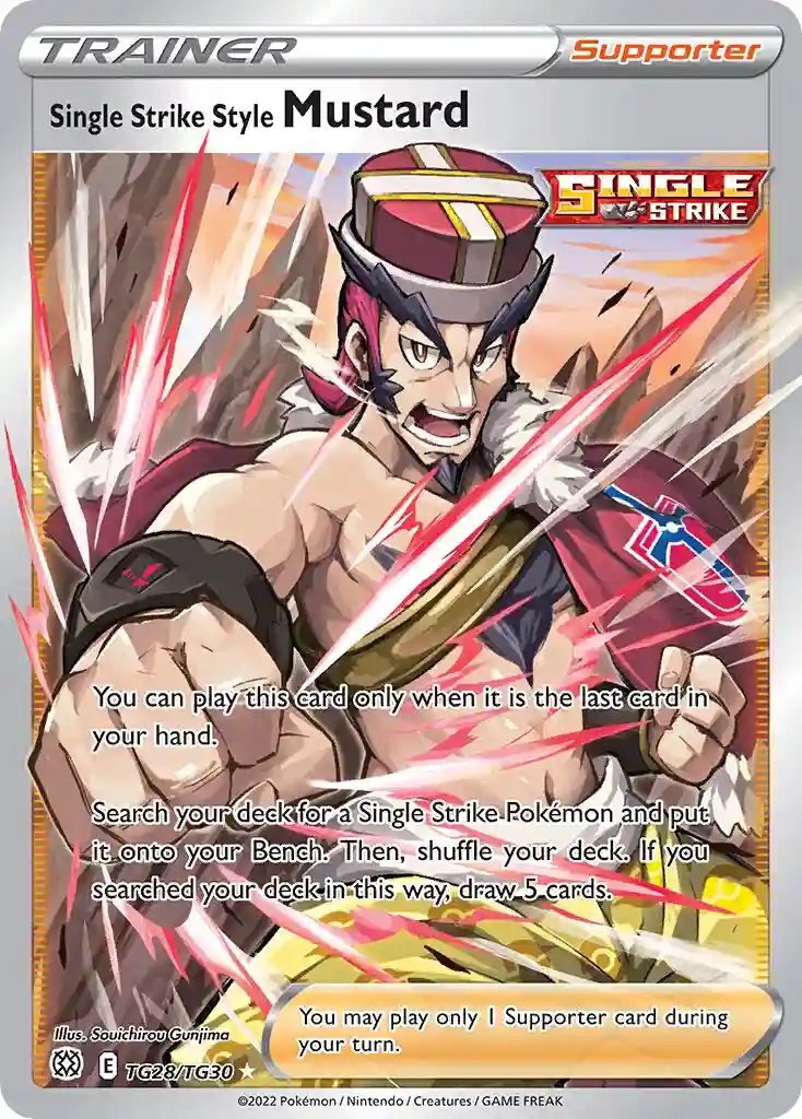 Full Art/Single Strike Style Mustard