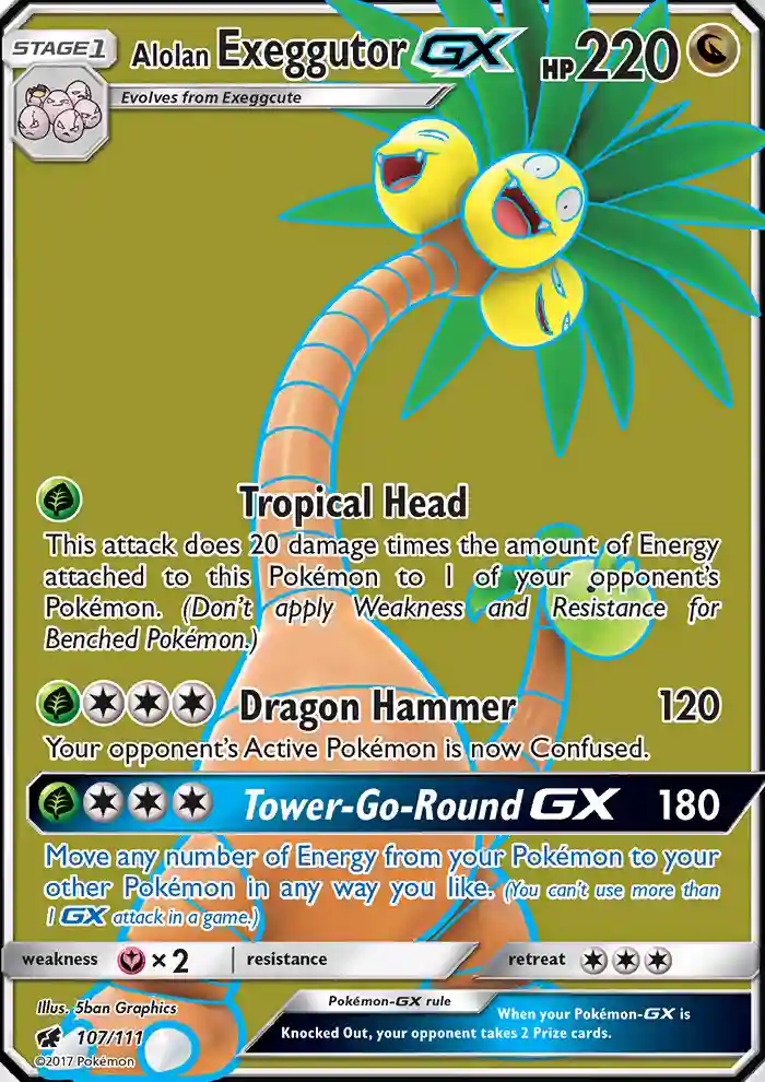 Full Art/Alolan Exeggutor GX