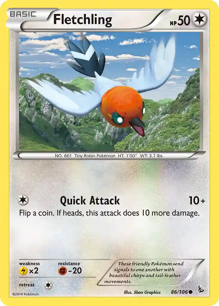 Fletchling-Reverse Foil