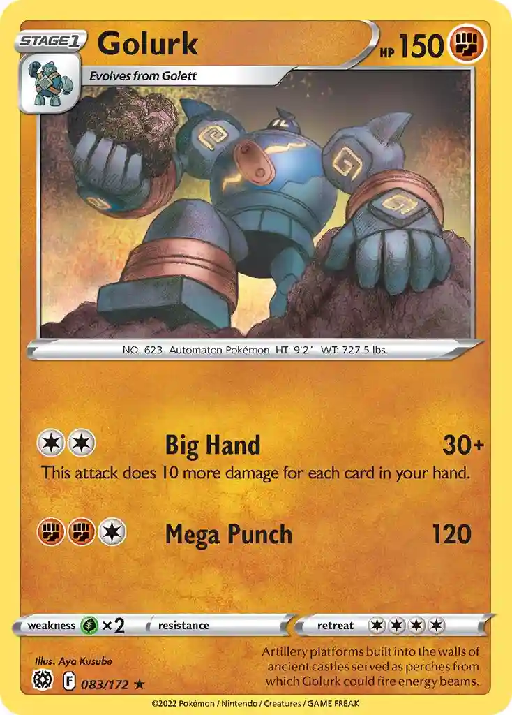 Golurk-Reverse Foil