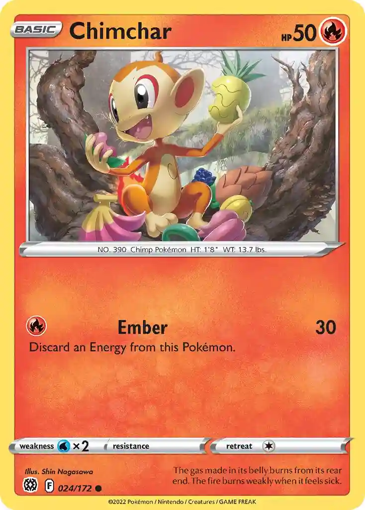 Chimchar-Reverse Foil