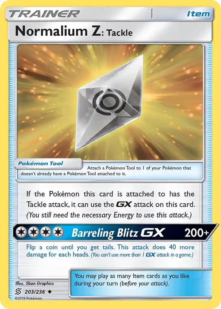 Normalium Z: Tackle-Reverse Foil