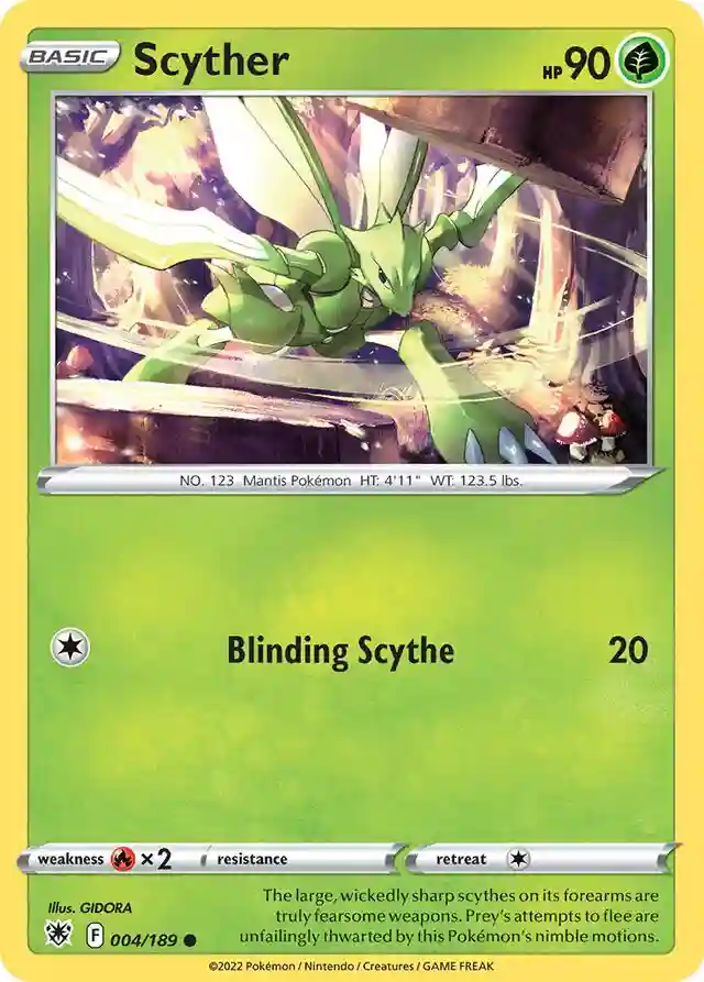Scyther-Reverse Foil