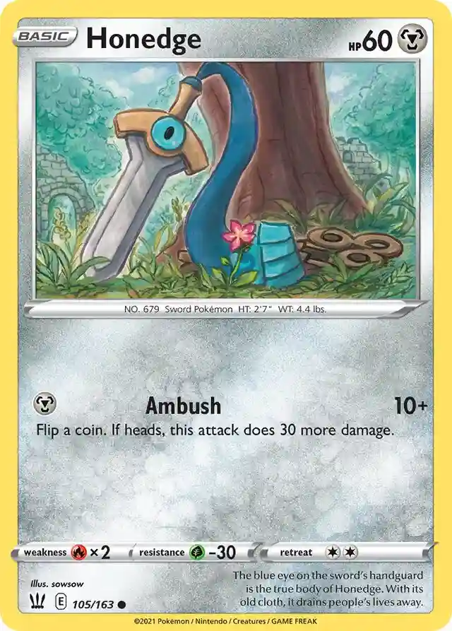 Honedge-Reverse Foil
