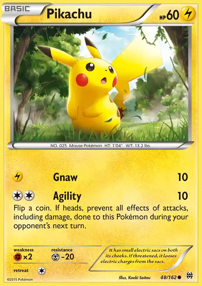 Pikachu-Reverse Foil