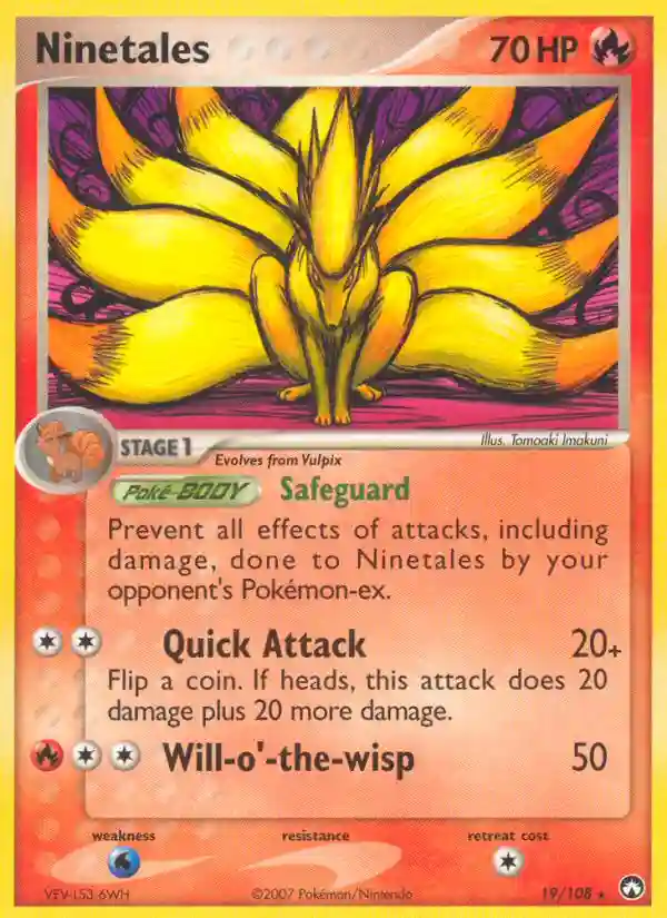 Ninetales-Reverse Foil