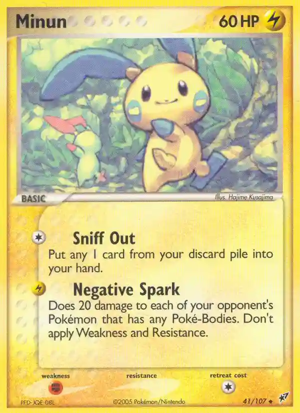 Minun-Reverse Foil