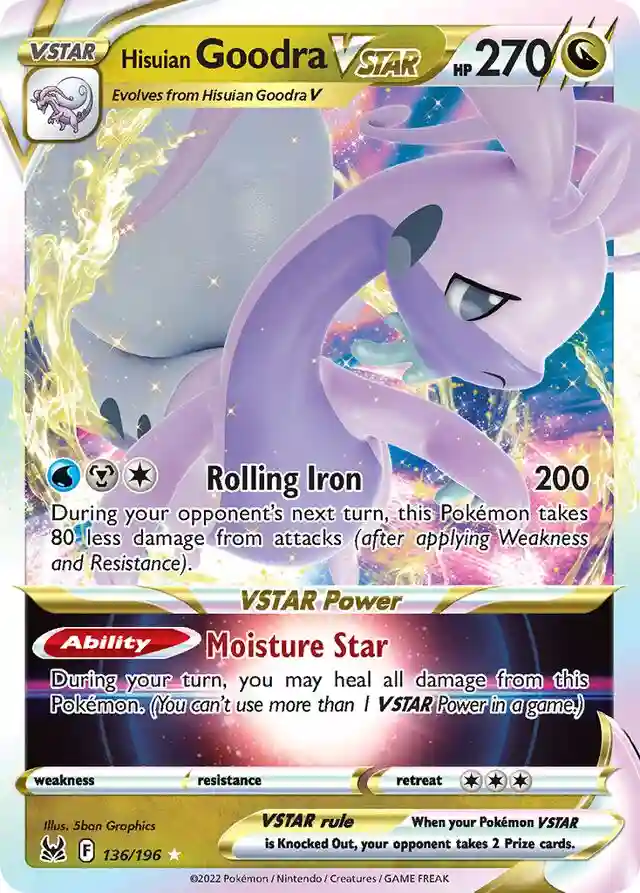 Hisuian Goodra Vstar
