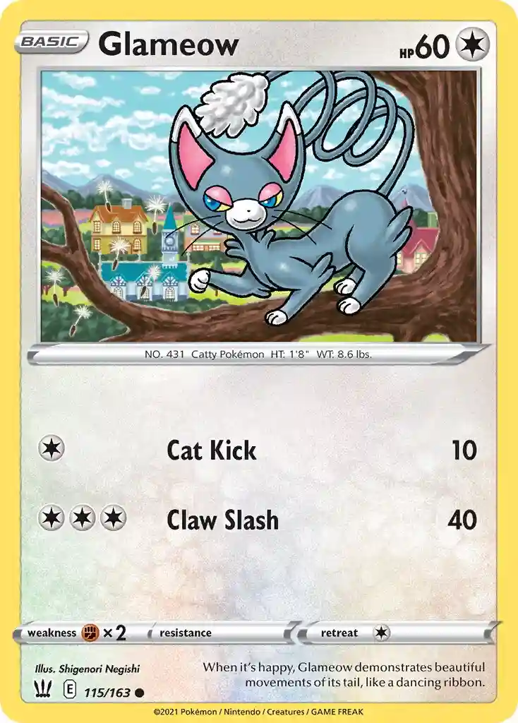 Glameow-Reverse Foil