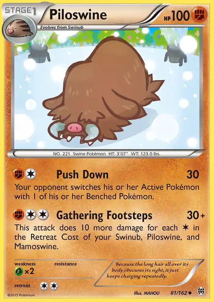Piloswine-Reverse Foil