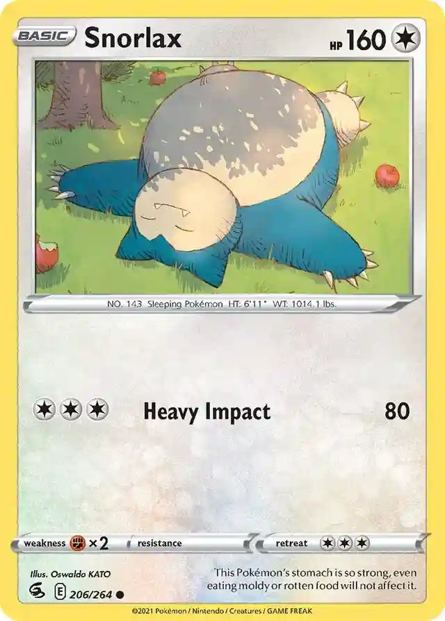 Snorlax-Reverse Foil