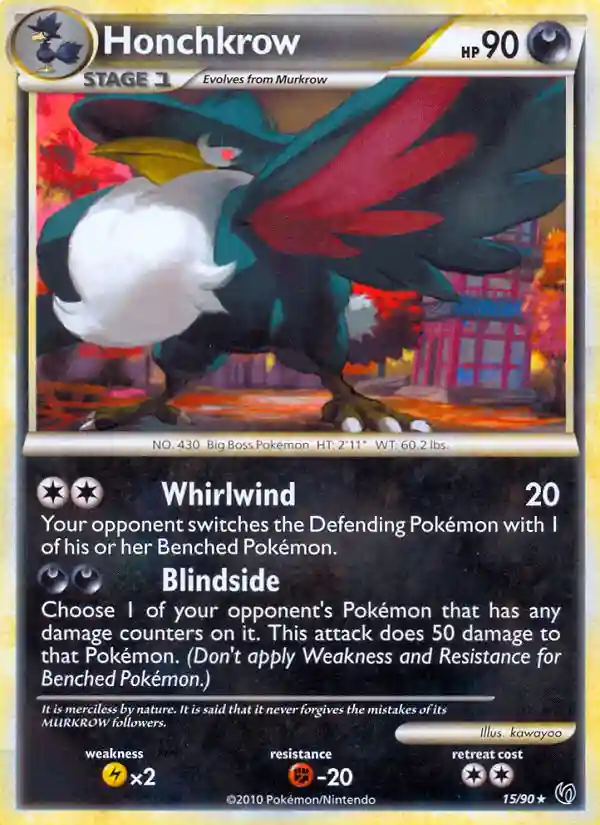 Honchkrow-Reverse Foil