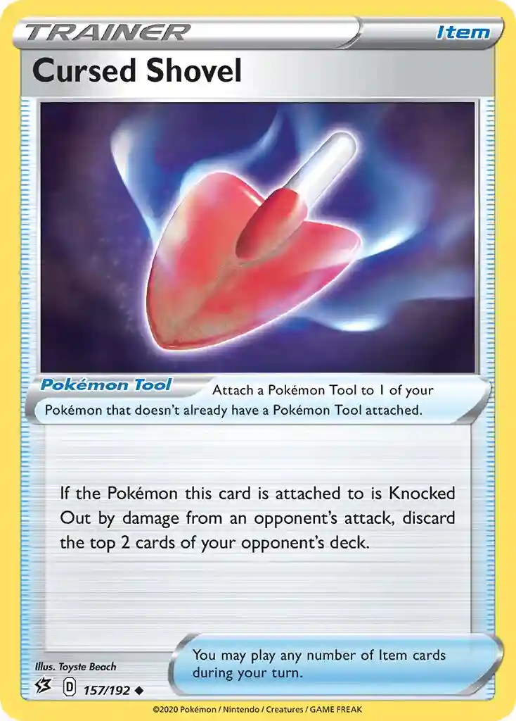 Cursed Shovel-Reverse Foil