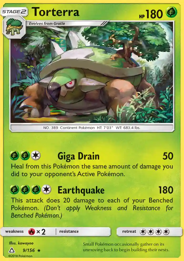 Torterra-Reverse Foil