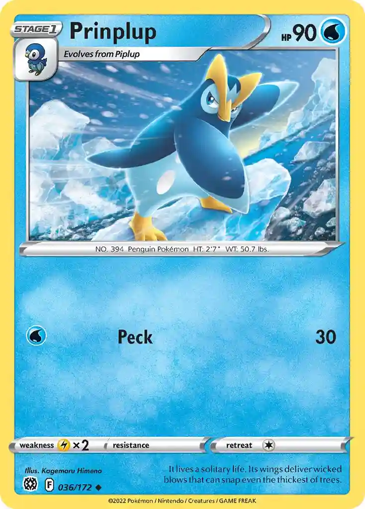Prinplup-Reverse Foil