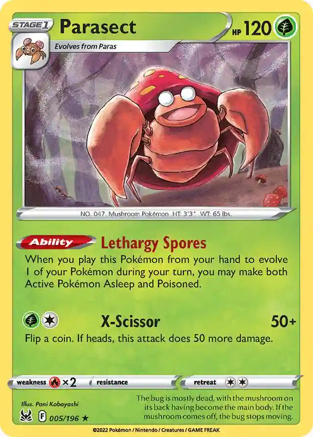 Parasect-Reverse Foil