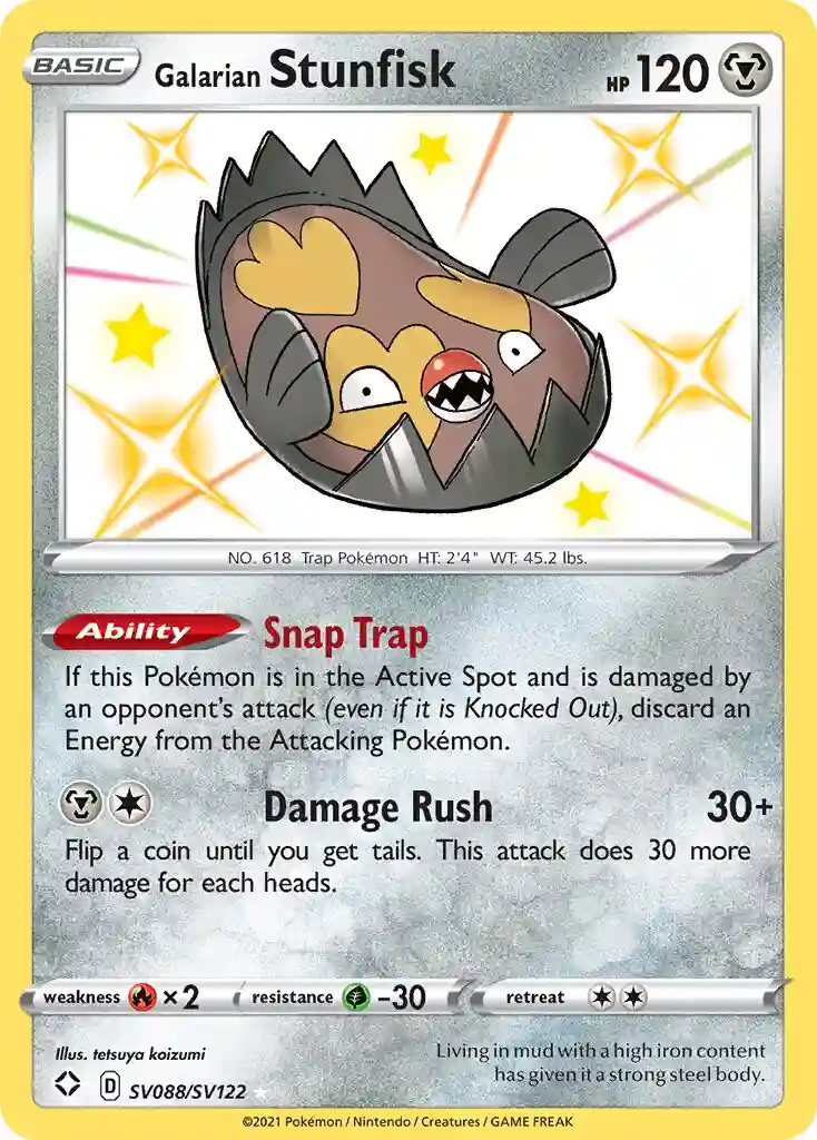 Galarian Stunfisk-Holo