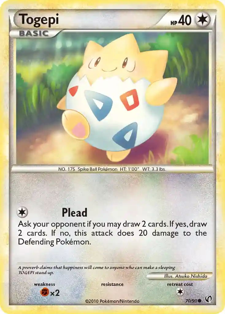Togepi-Reverse Foil