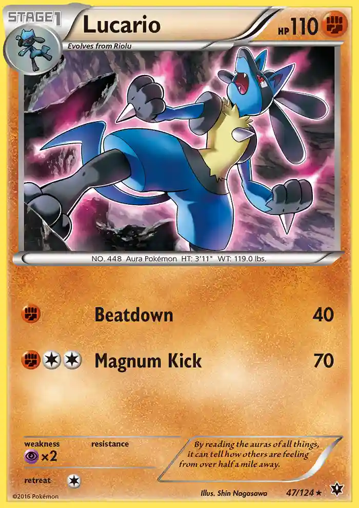 Lucario-Reverse Foil
