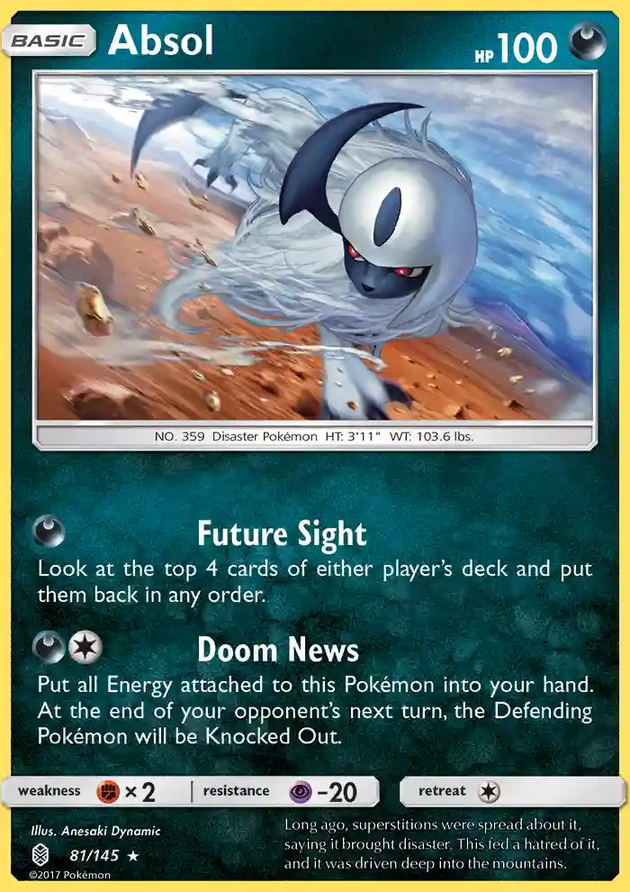 Absol-Reverse Foil
