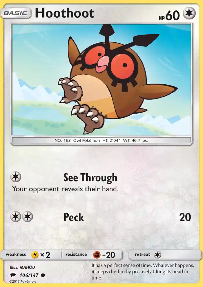 Hoothoot-Reverse Foil