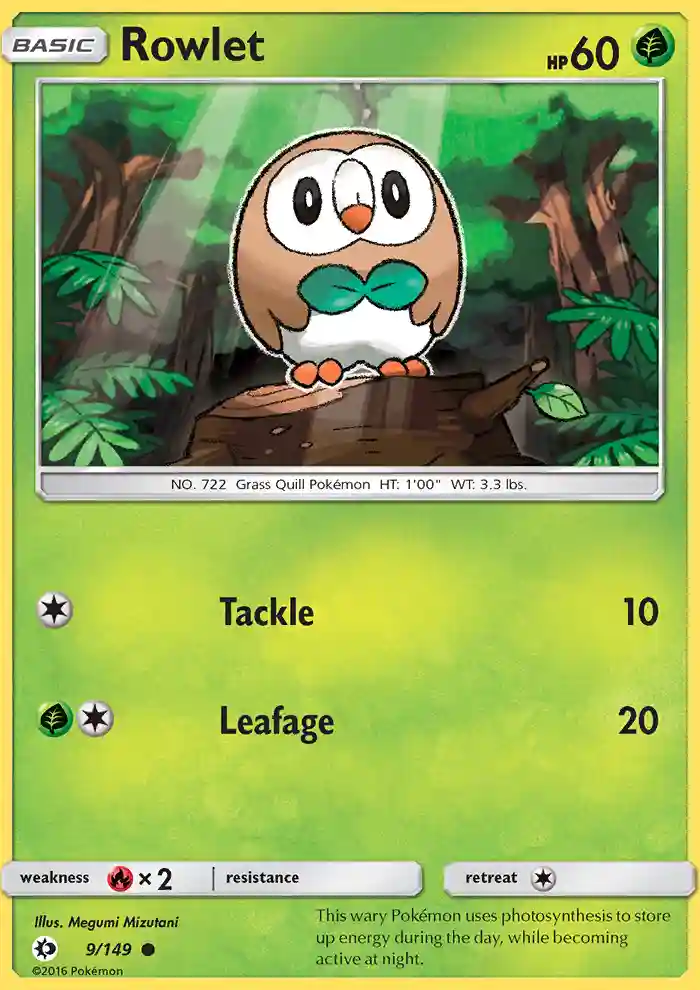 Rowlet-Reverse Foil