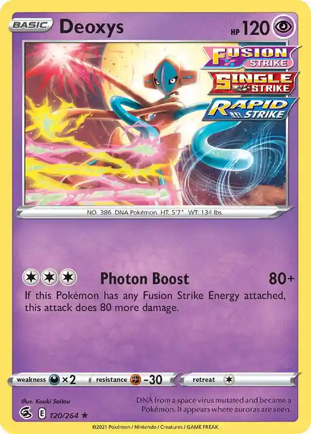 Deoxys-Reverse Foil