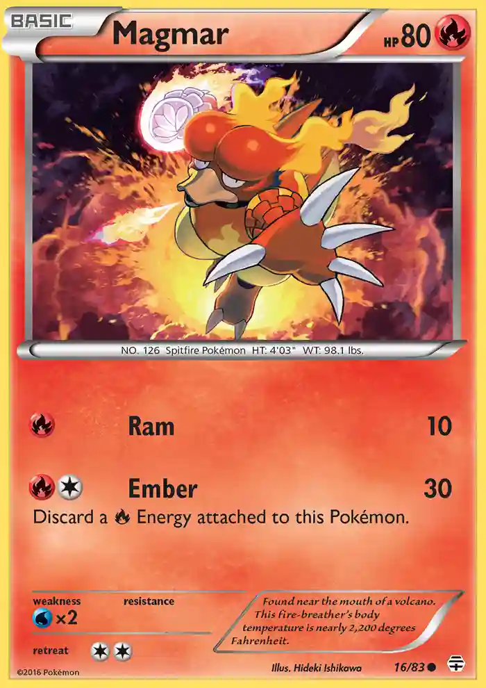 Magmar-Reverse Foil