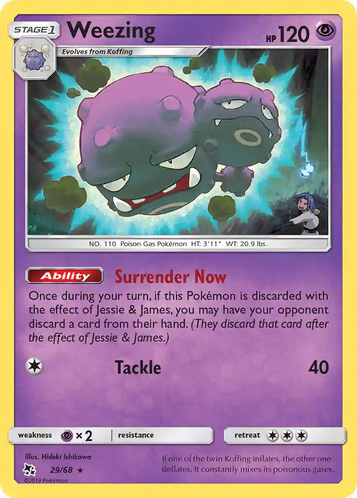 Weezing-Reverse Foil