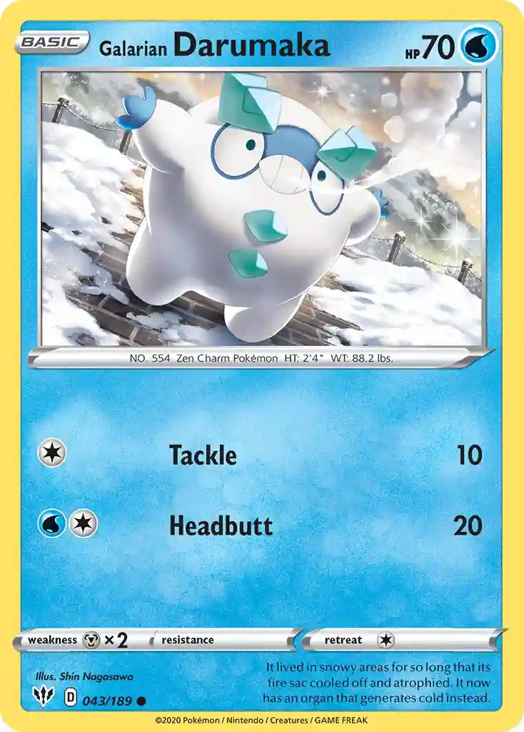 Galarian Darumaka-Reverse Foil