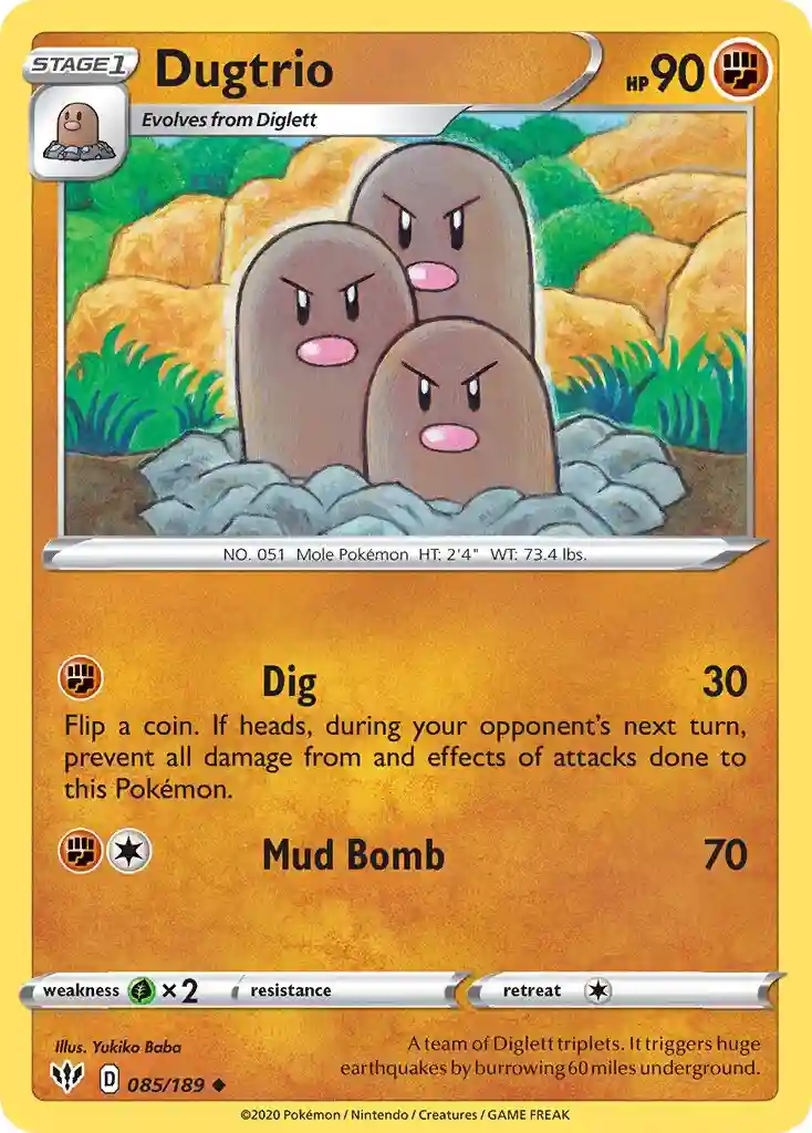 Dugtrio-Reverse Foil