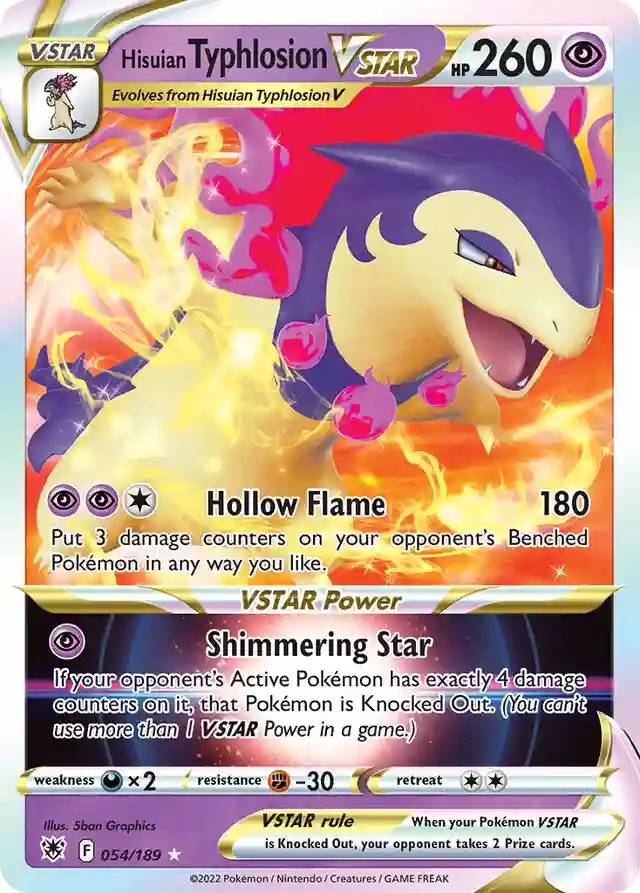 Hisuian Typhlosion Vstar