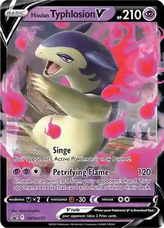 Hisuian Typhlosion V Divergent Powers Tins (237) 2022 Pokemon Swsh Black Star Promo