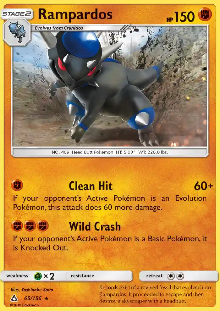 Rampardos-Reverse Foil
