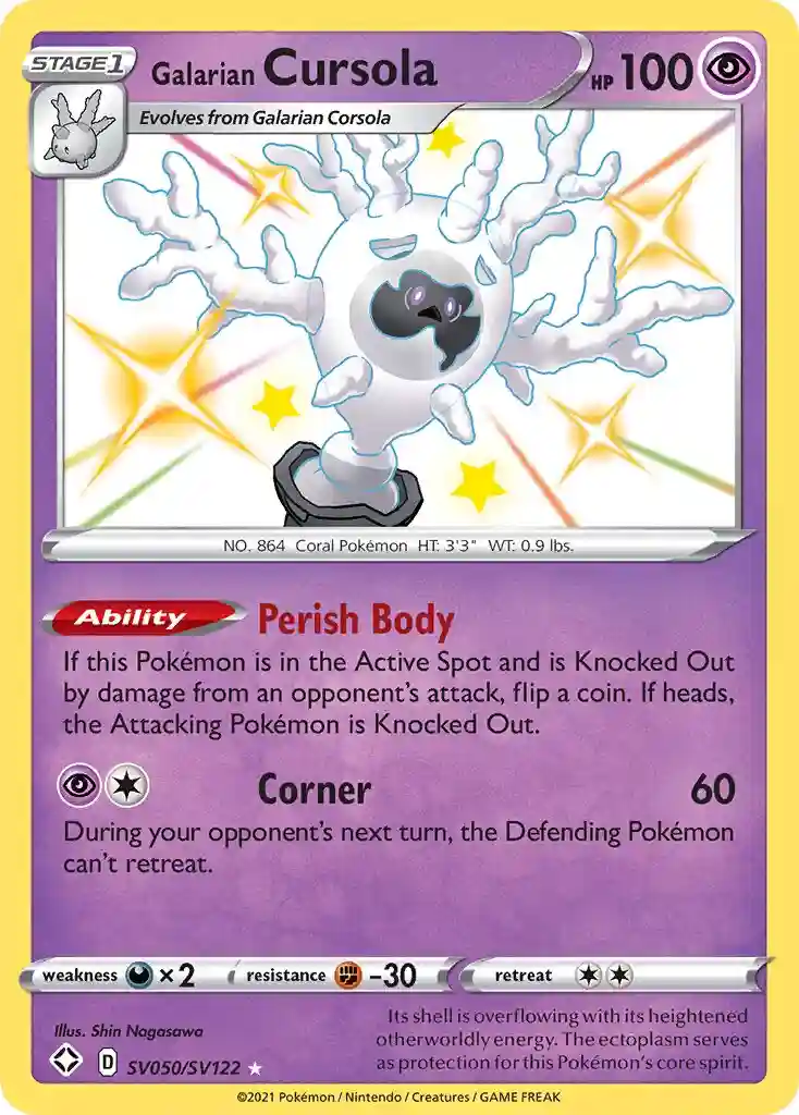 Galarian Cursola-Holo