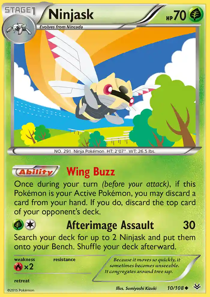 Ninjask-Reverse Foil