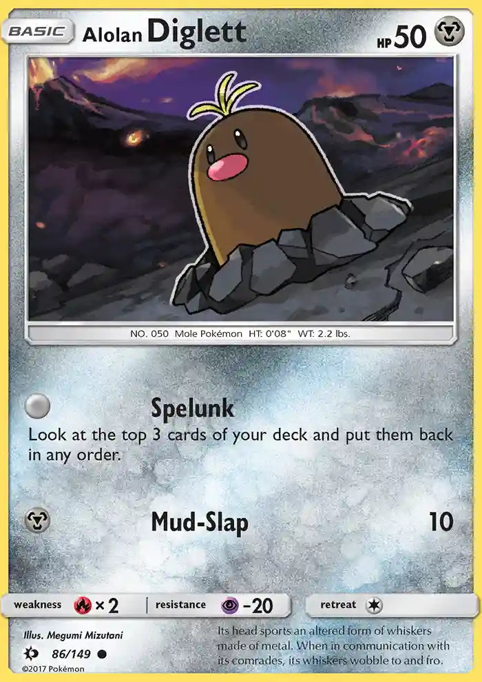 Alolan Diglett-Reverse Foil
